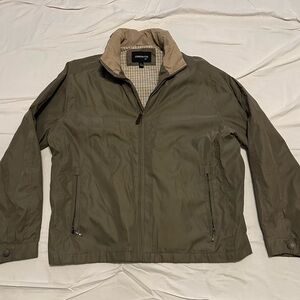 London Fog Men's Khaki Windbreaker